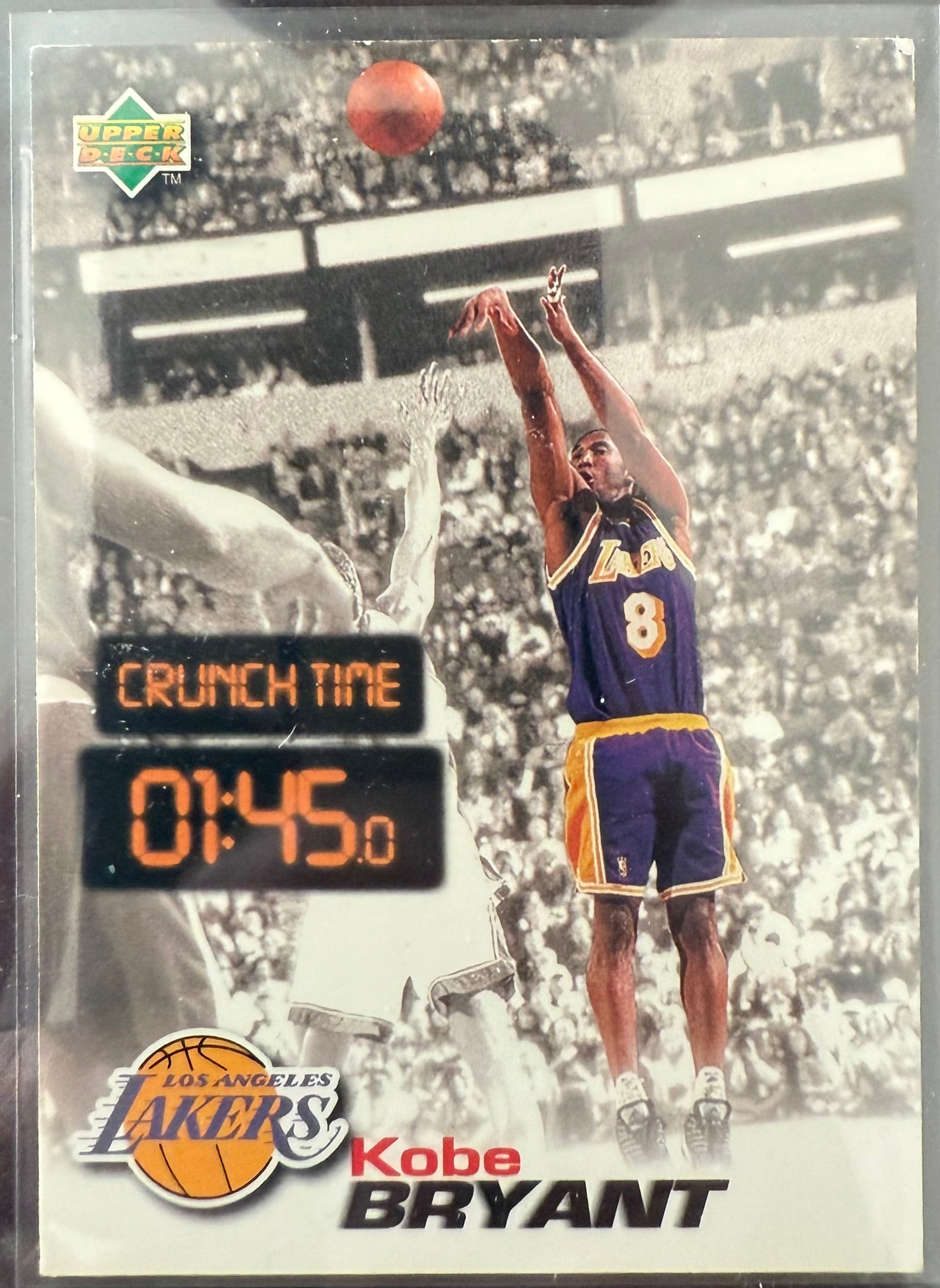Kobe Bryant "Crunch Time" Card CT 22/40