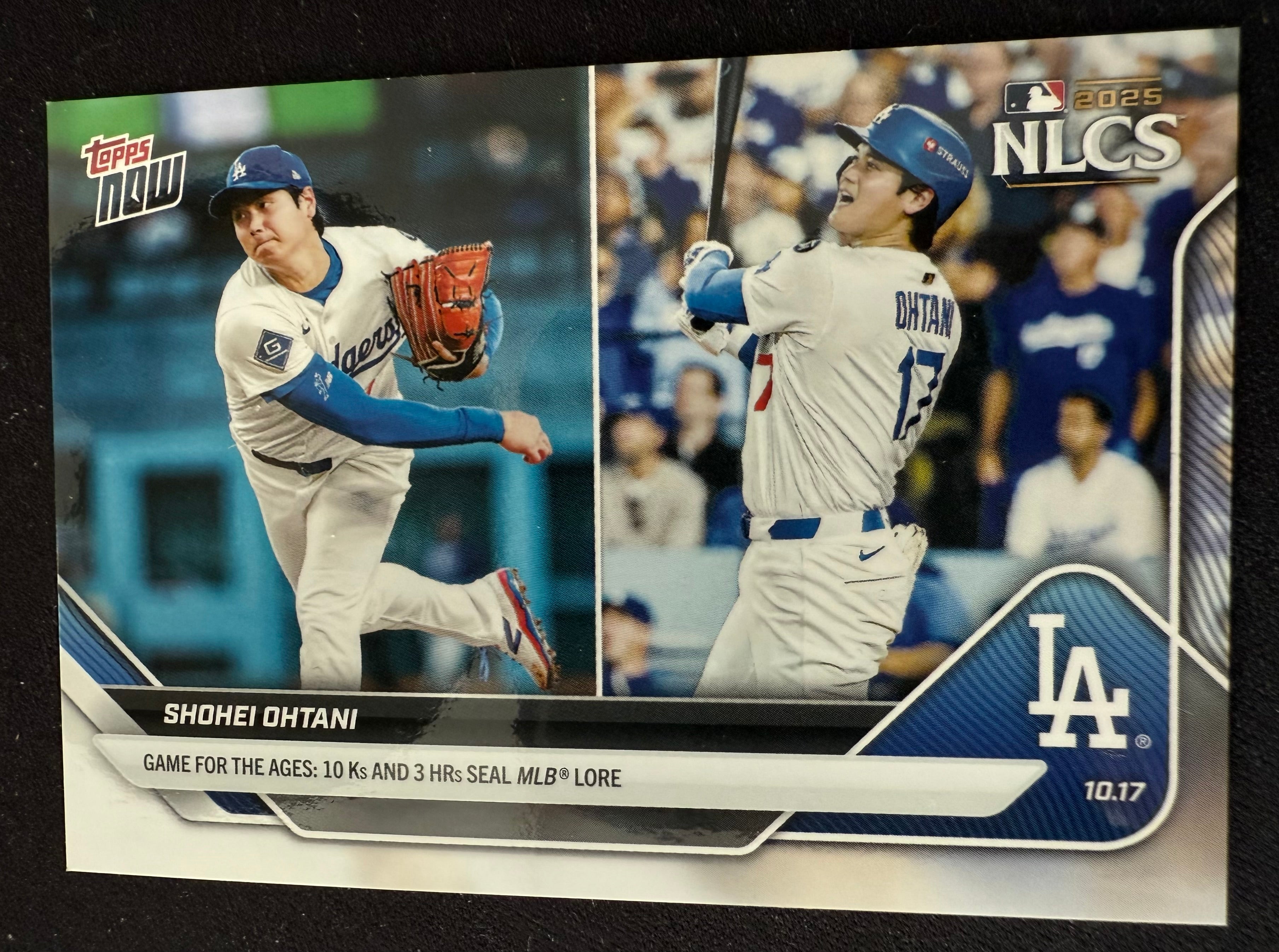 Shohei Ohtani Topps NOW Card #884