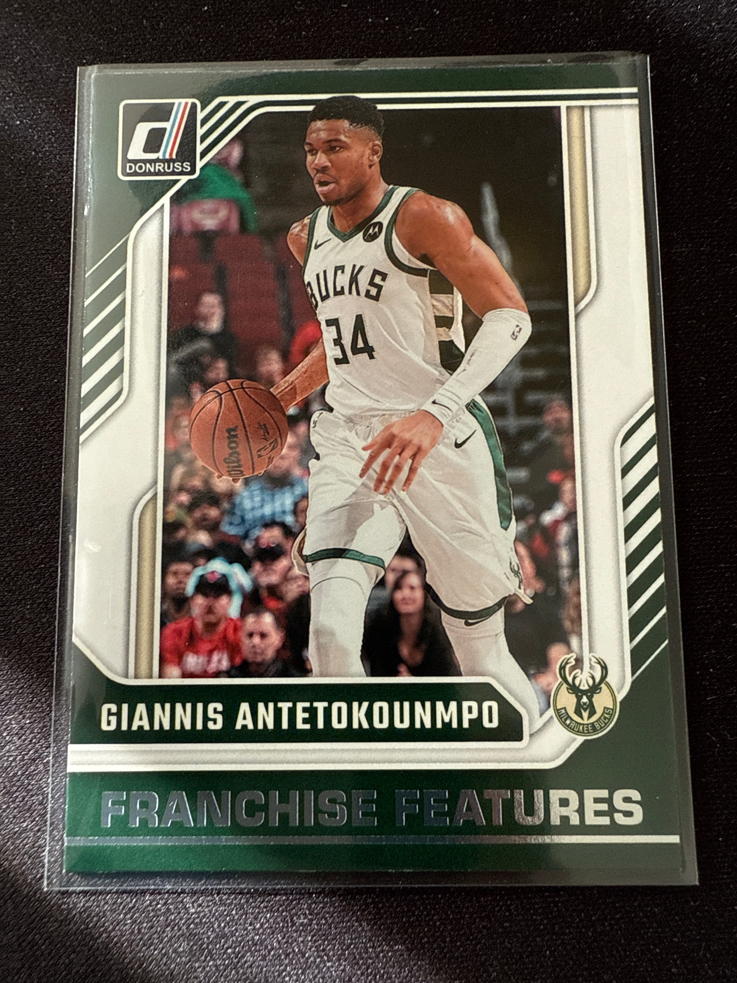 2024-25 Donruss Franchise Features Giannis Antetokounmpo #3