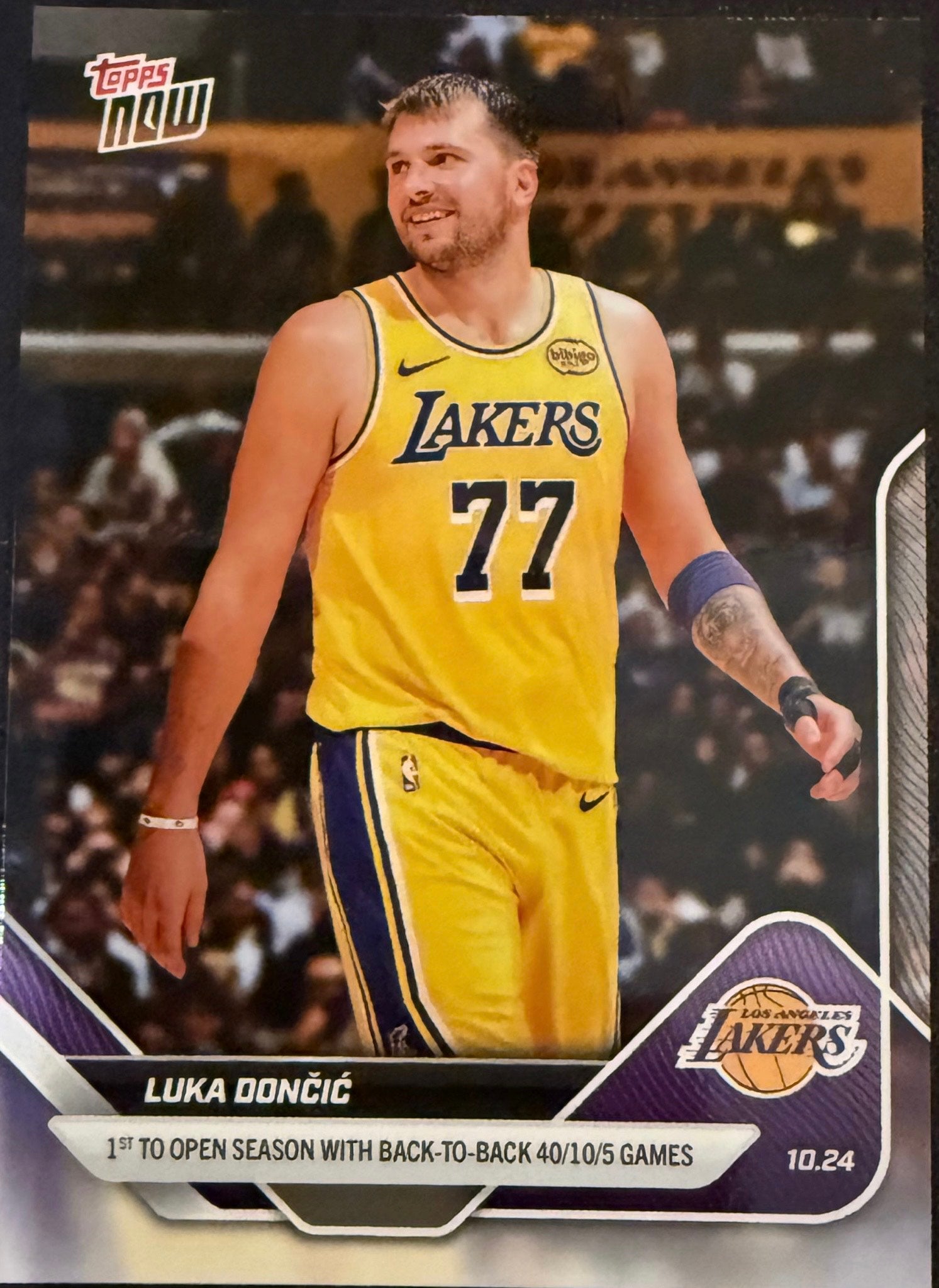 Luka Dončić Topps Now #24